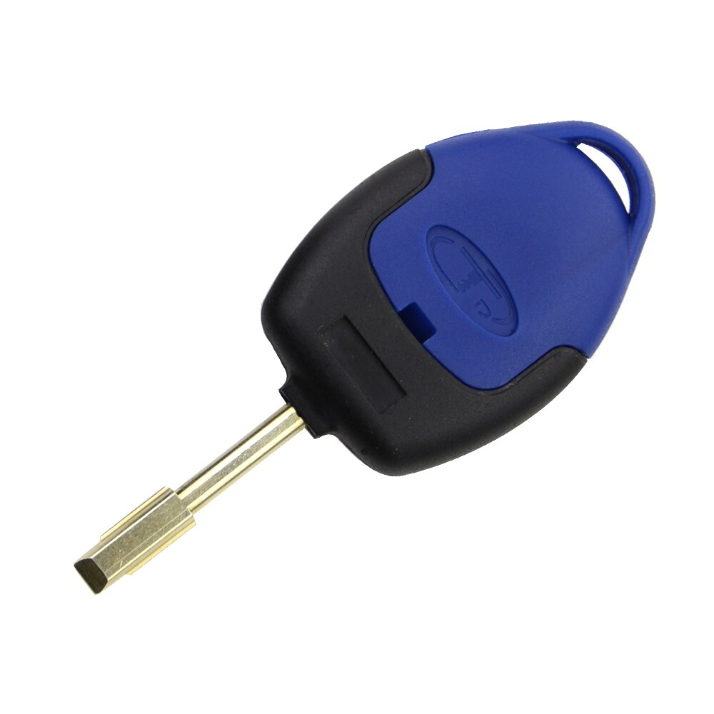 Okeytech 1 kpl/erä 3 painikkeen vaihto transit liitä kauko-avain kuorikotelo sininen muotoilu kansi ford transitille