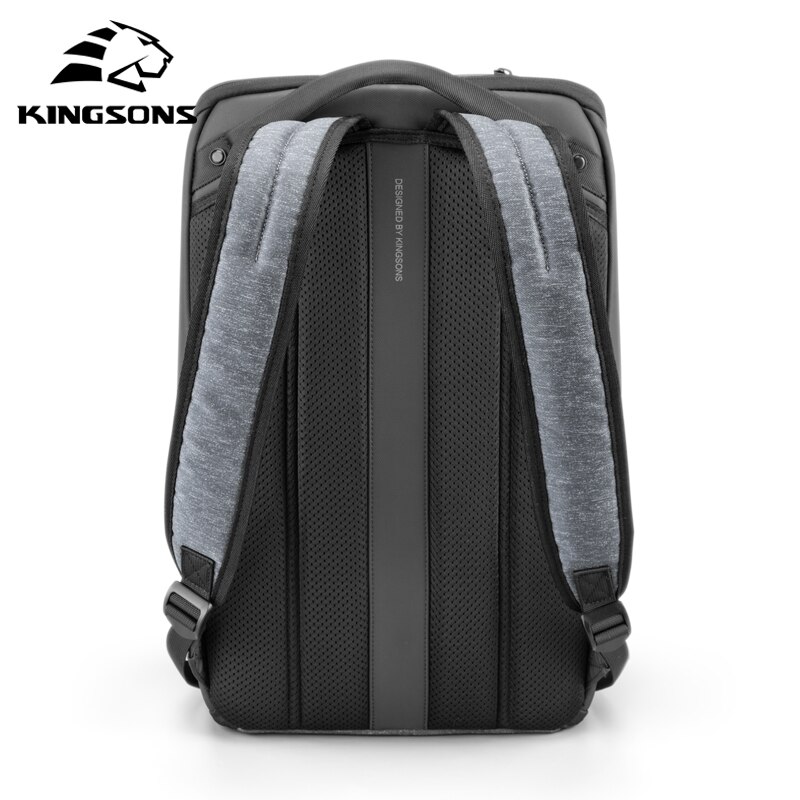 Kingsons portátil mochila homem dobrável 15 polegada multifuncional à prova dwaterproof água mochilas de viagem anti-ladrão masculino sacos de escola quente