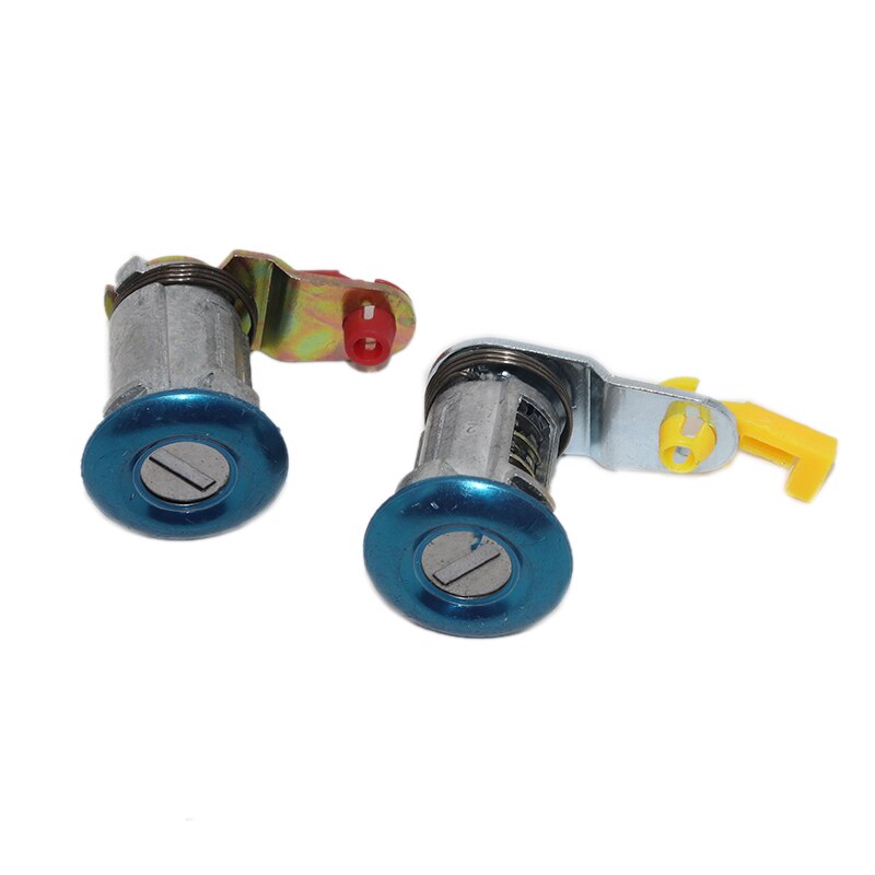 Left+Right Car Door Lock Barrel Cylinder with 2 Ke... Grandado