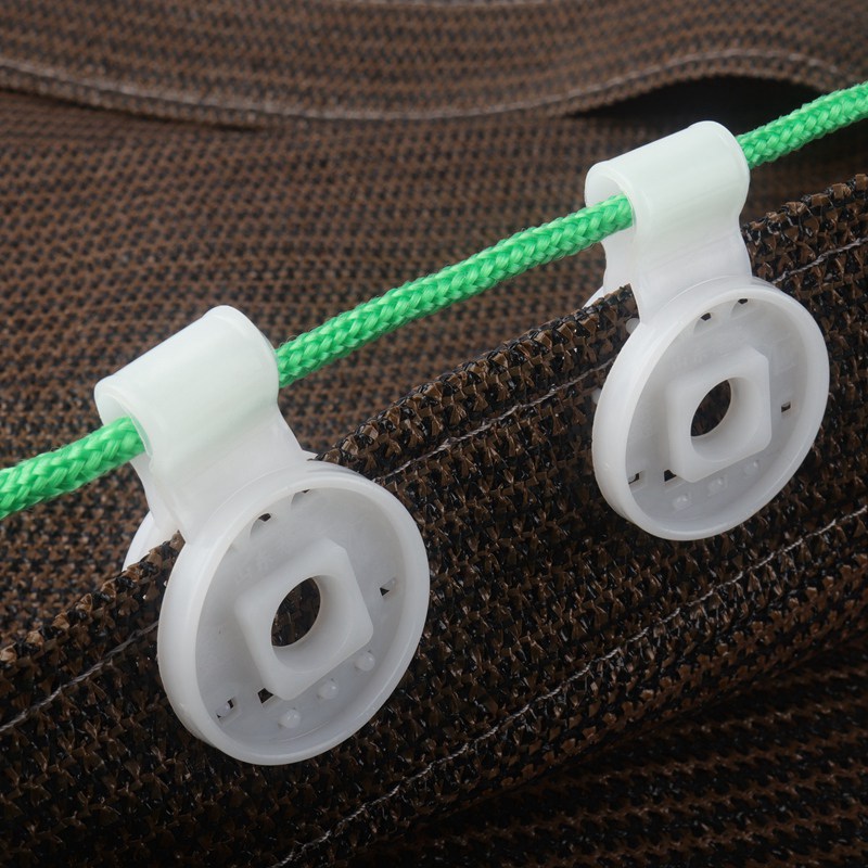 Zonwering Net Gesp Zonnescherm Netto Clip Tuingereedschap Kas Schaduwdoek Clips Plastic Instant Grommet Hek Netto Clips