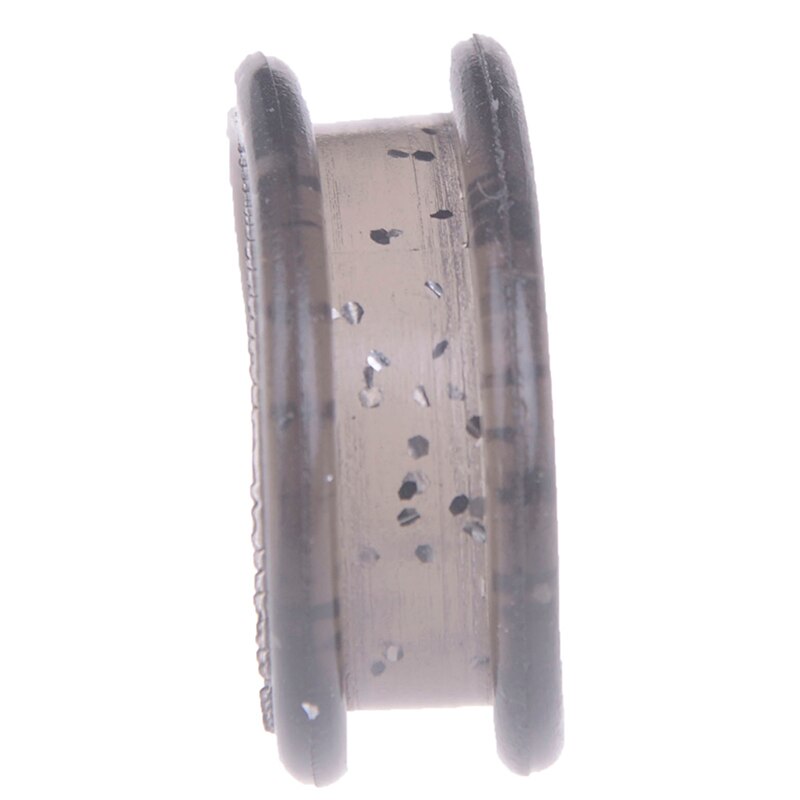 Tijeras anillo colorido de Gel de sílice de pelo tijeras de anillos de barbero, anillo de corte de pelo tijeras círculo tijeras de peluquería 5 unids/set