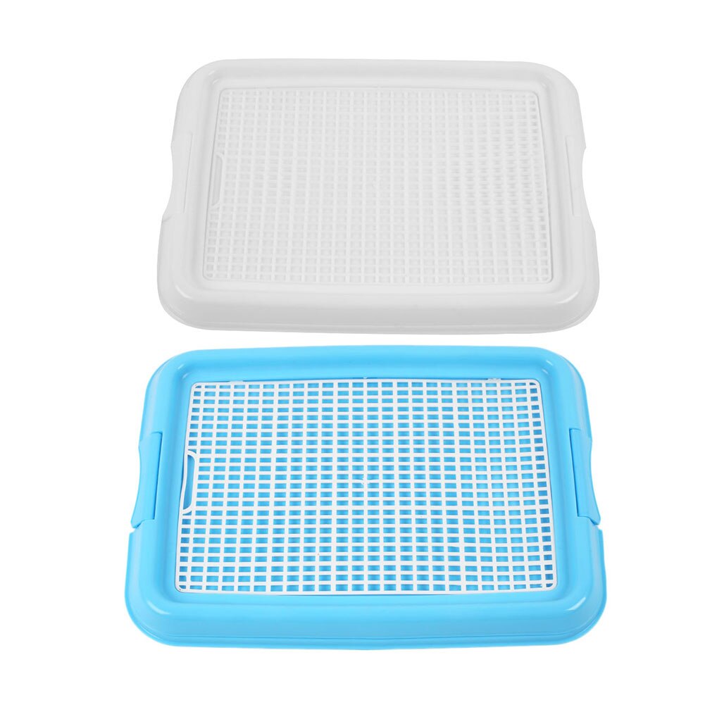 Portable Dog Puppy Indoor Restroom Training Potty Pee Toilet Fence Tray Pad