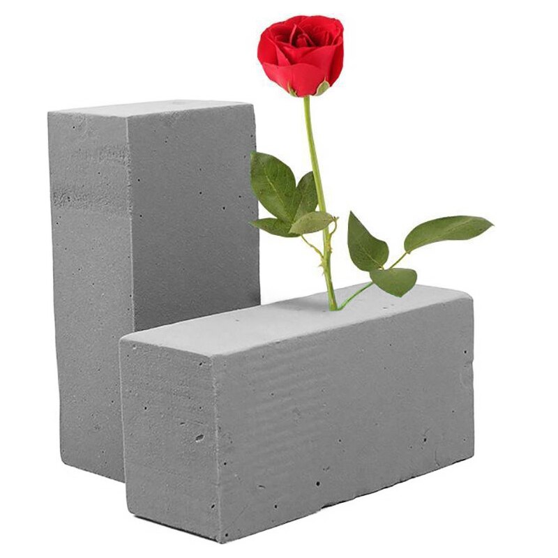 Espuma de plantas, espuma seca, ladrillo de espuma de flores, espuma Floral, ladrillo de espuma de Oasis, espuma de Oasis, suministros de floristería, Oasis para flores, Flo