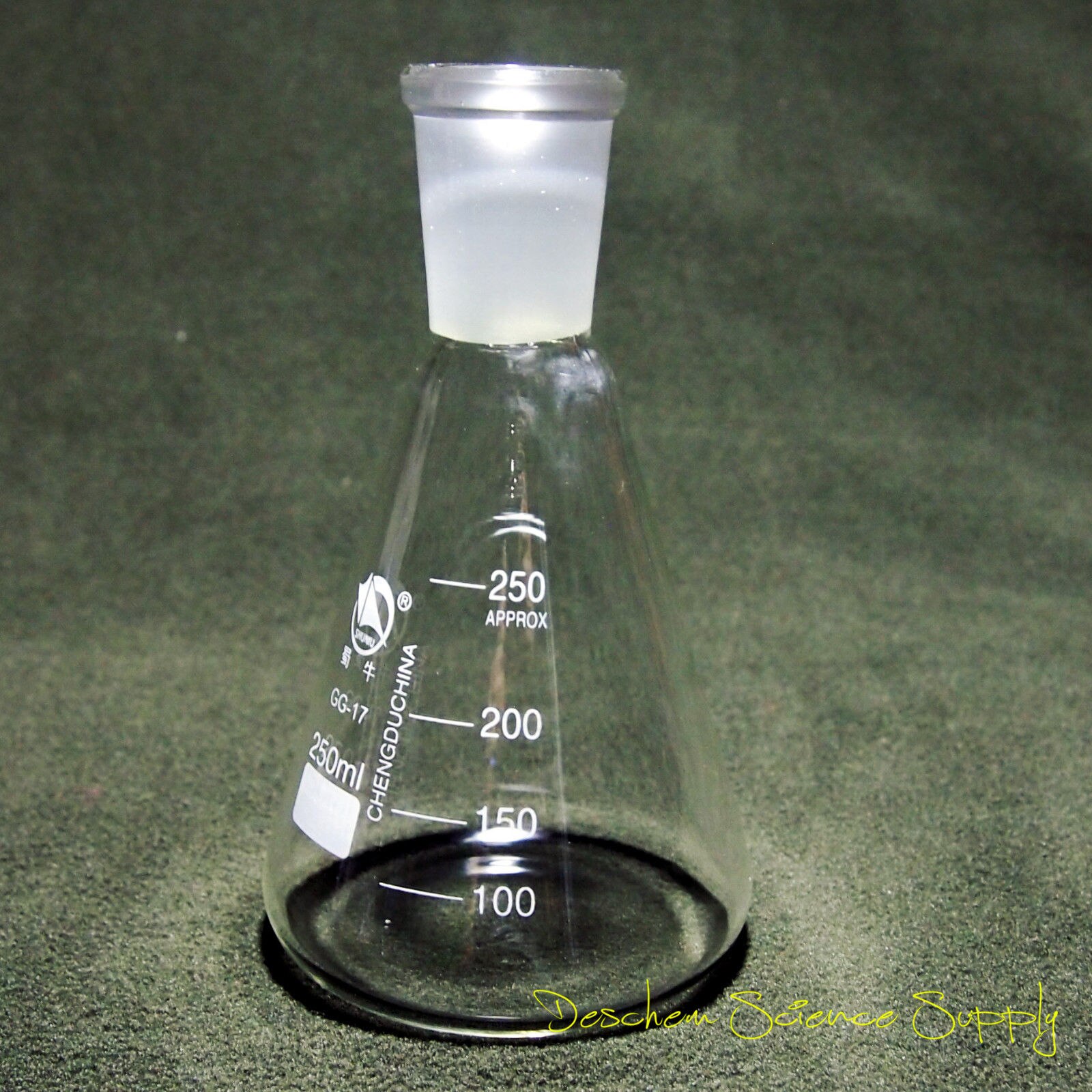 250ml,Lab Suction Filtration Device,47mm Buchner Funnel & Glass Erlenmeye Flask