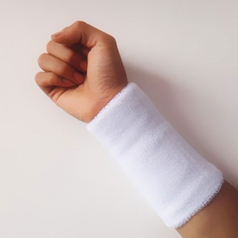 Bracelet anti-transpiration pour sport, fitness, Yoga, bras, manche absorbant la sueur, serviette, attelle, équipement de protection, 1 pièce