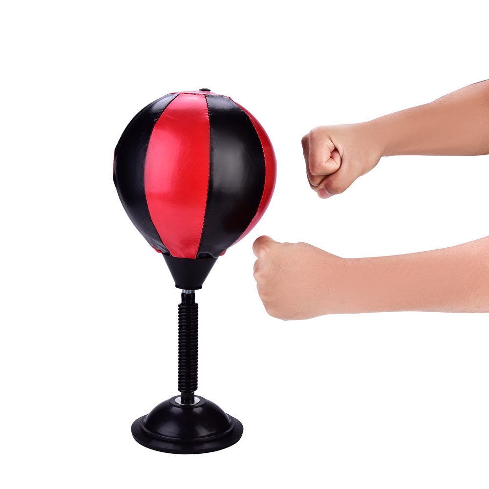 Desktop PU Punching Bag Speed Ball Toy Stress Relief Adult Sport Boxing Training Desktop Punch