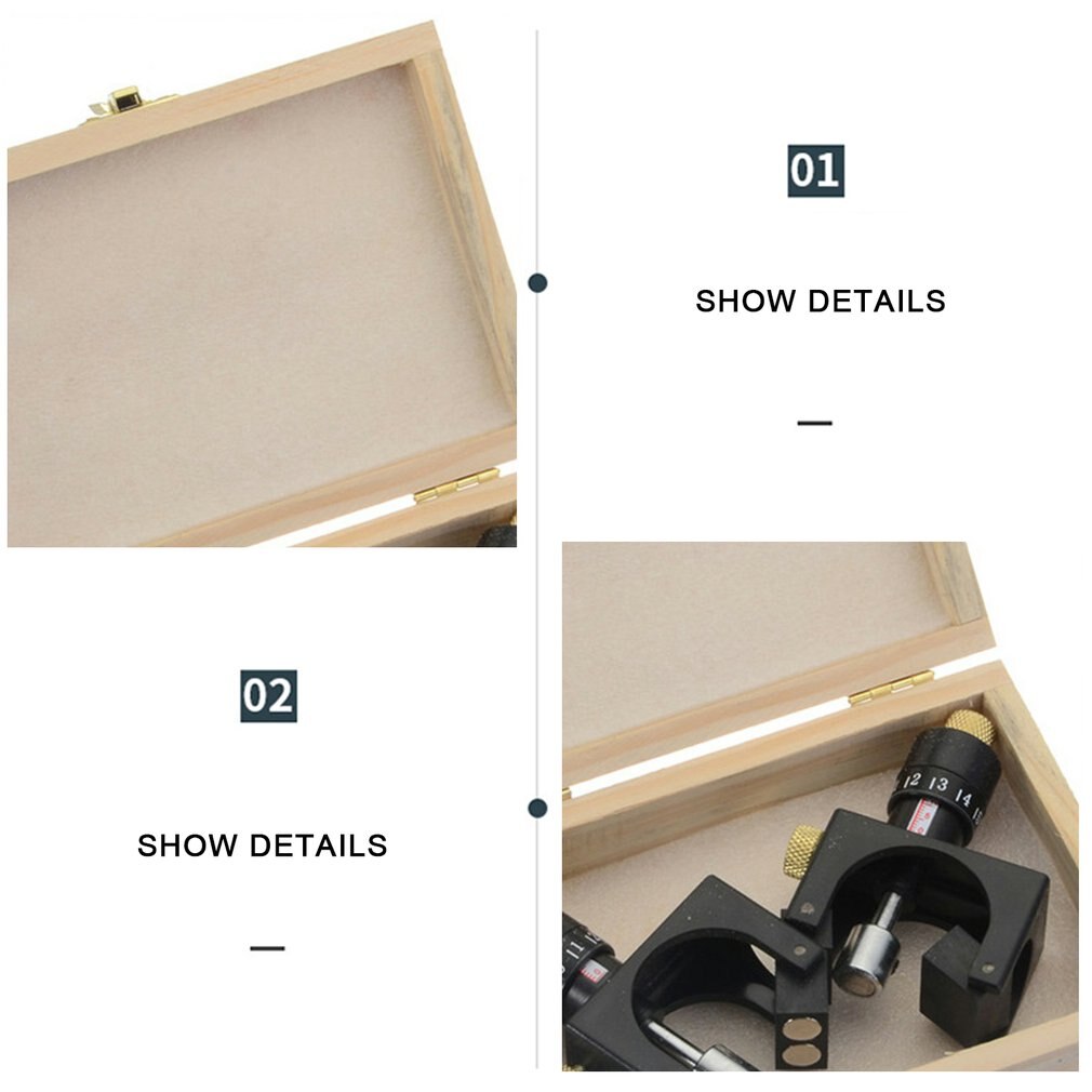 2Pcs /set Wood Planer Jointer Knife Setting Jig Planer Blade Woodworking Cutter Aligner Plastic with Magnet Material