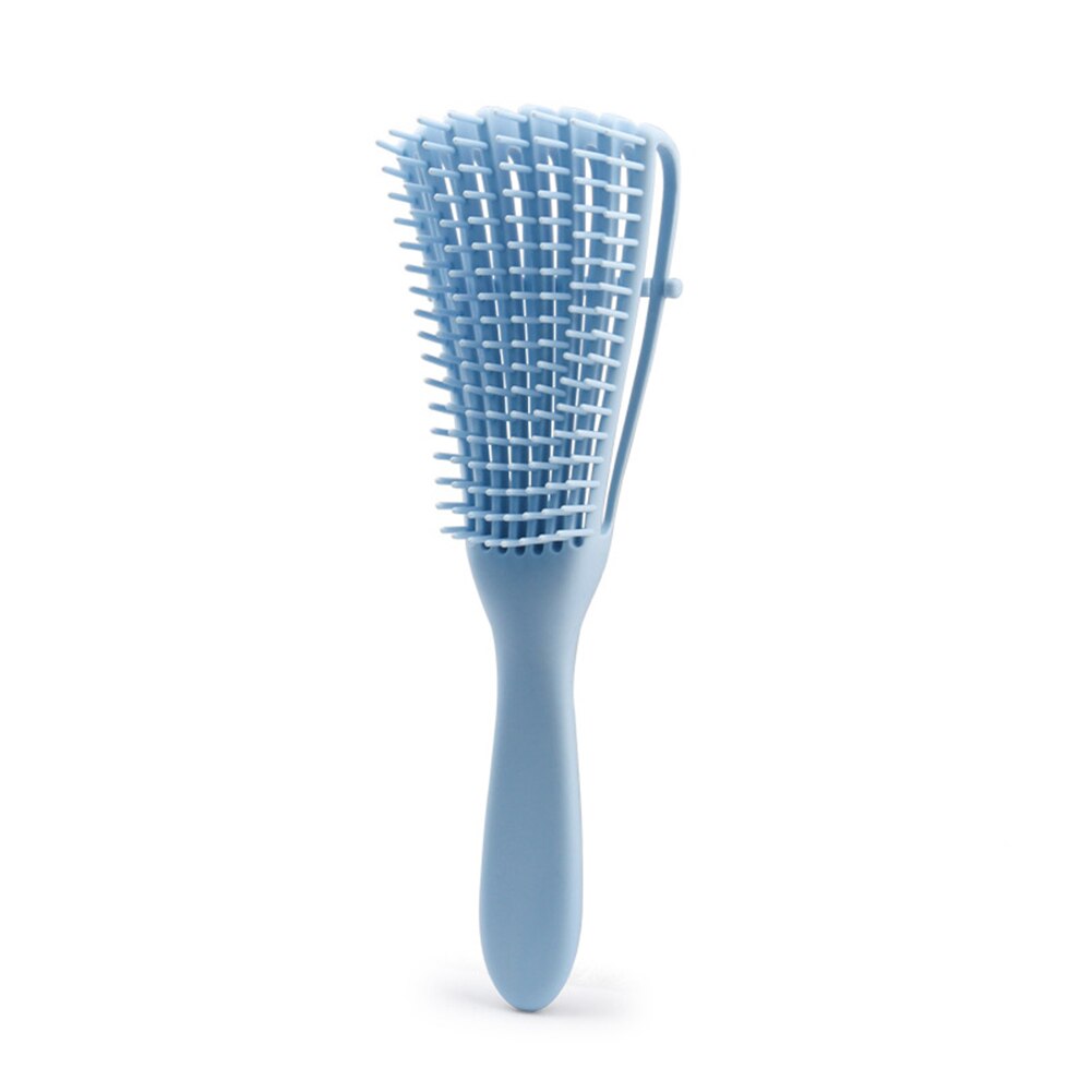 Haar Pinsel Massage Nass Haar Kamm Detangler Haarbürste Nass Lockiges Styling Werkzeug Haar Pinsel Massage Zubehör #22: hell Blau