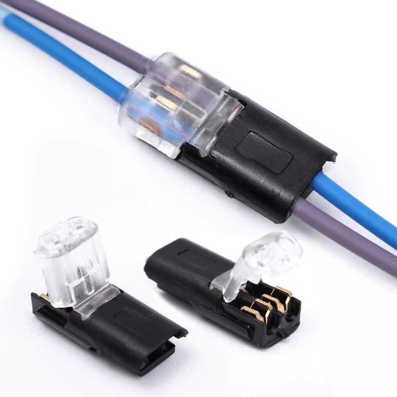 Universal- Auto Schnell Draht Stecker 2-Stift Typ Elektrische Kabel Stecker Wasserdicht Solderless Multifunktions Stecker Auto Zubehör