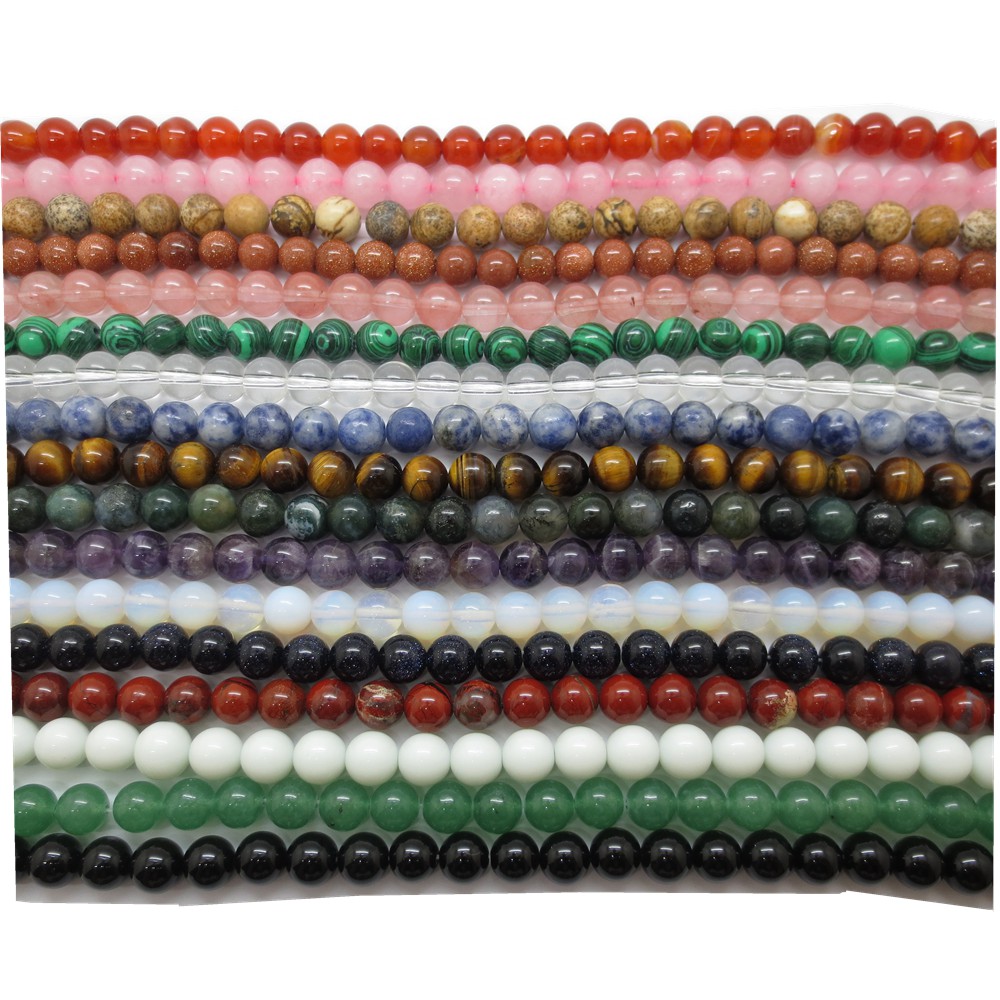 Heren Paar Lederen Edelsteen Kralen Armbanden Dragon Clasp Angst Stress Verlichting Healing Chakra 8Mm Ronde Kralen Set Sieraden