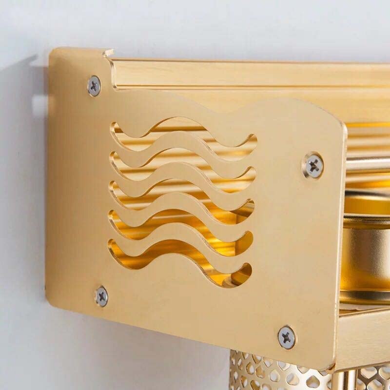 Cocina rangement de cuisine doré mur F | Stockage, espace de rangement, armoire à épices en aluminium et garde-manger, organisateurs