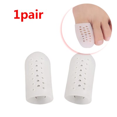 2pcs Silicone Gel Pointe Big Toe Cap Cover Foot Protectors Pads For Pointe Ballet Shoes Feet Care Tool Toe Spreader Pedicure: 1pair style 4