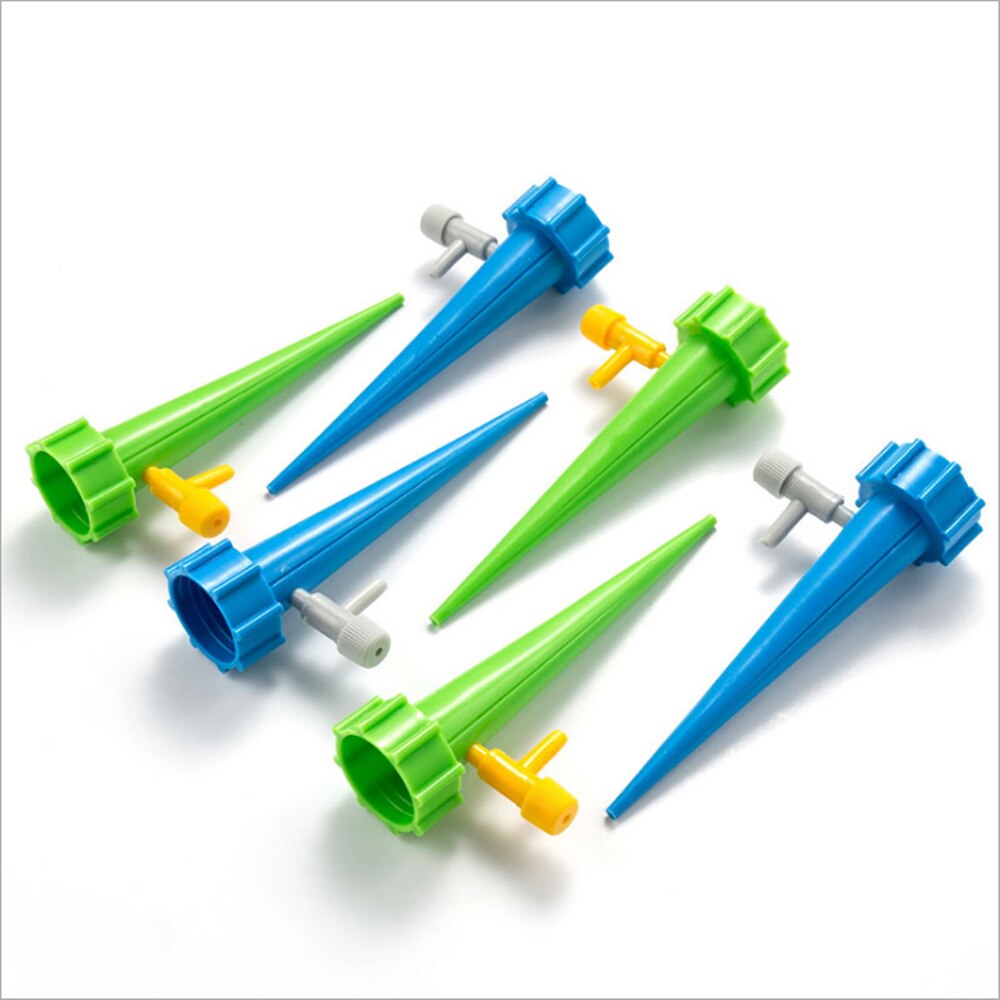 Automatic Watering Irrigation Kits Water Can Automatic with Switch Watering Device Plastic Plant Watering Self Watering Pot 2PCS