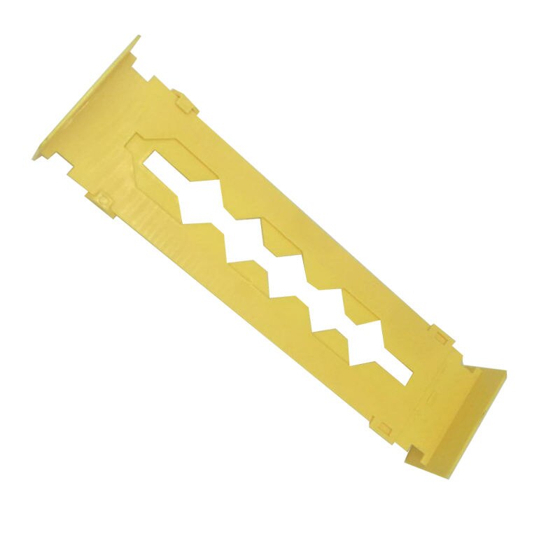 Storage and finishing drawer partition free expansion partition household storage combination portable partition: yellow