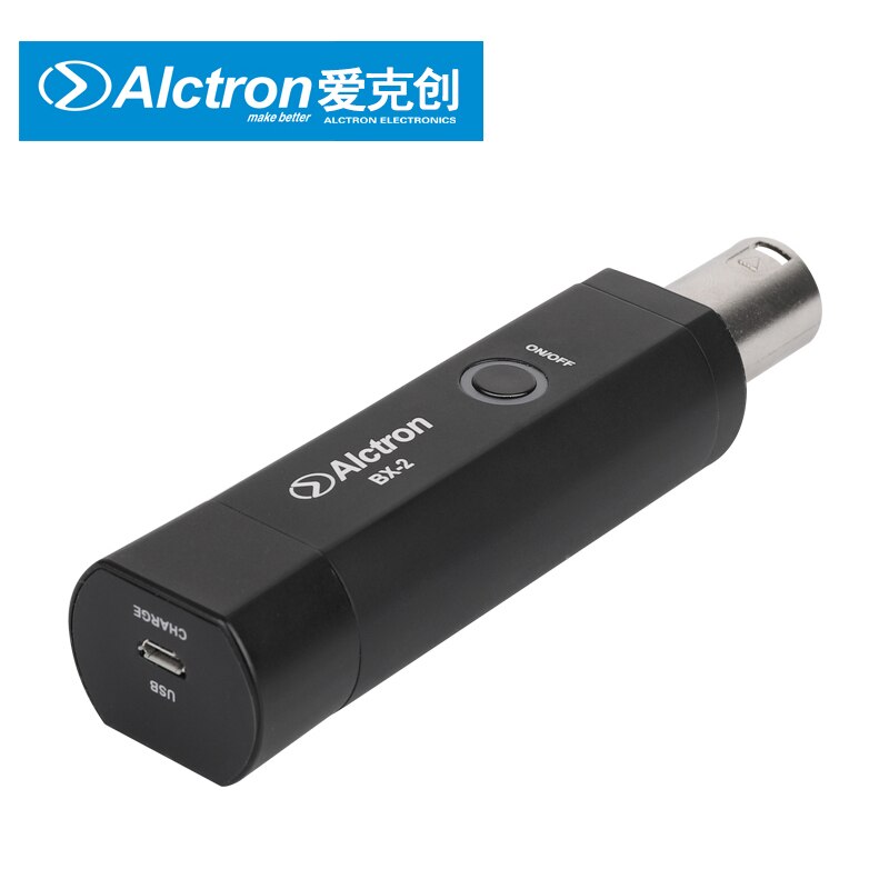 Alctron BX-2 USB Converter Wireless Bluetooth 4.0 Computer Audio Interface Converter 3-pin XLR to PC for Microphone