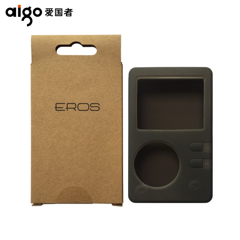 AIGO EROS Q2 mp3 Silicone protective case Original protective cover Q mp3 player universal: Default Title