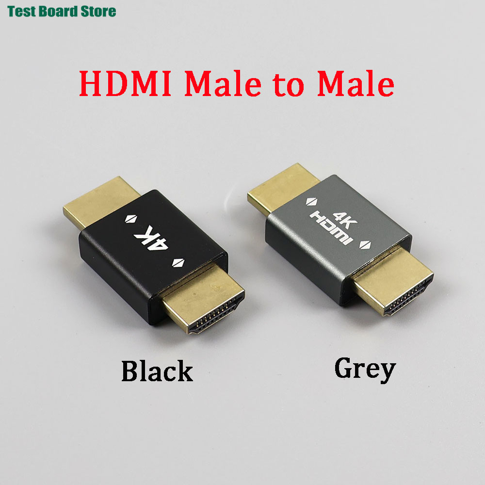 HDMI Male to Male Adapter 4K@60hz High definition HDMI male to male for interface for Projector Monitor TV Laptop