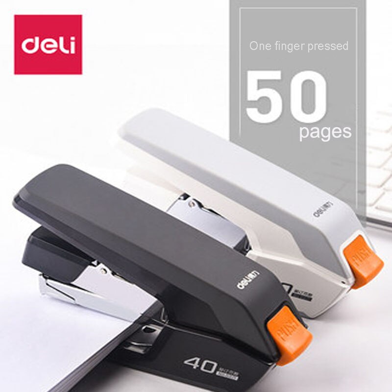 Deli Multi-functional Power-Saving Stapler Office Supplies Student Special Small/Medium/Large stapler standard practical stapler