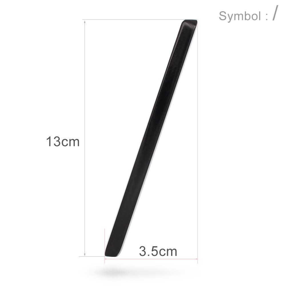 Big Size Sign Numbers House Letter Alphabet for Home Door Outdoor Hotel Toilet Address Plate Digits 12.5cm: black