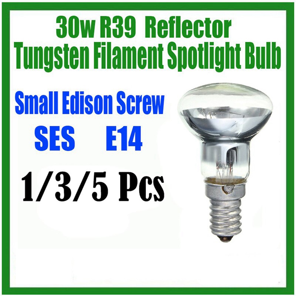 Ersatz-Lava-Lampe E14 R39 30 W, Strahler zum Einschrauben, Glühbirne, klarer Reflektor, Spot-Glühbirnen, Lava-Glühlampe, 5 Stück