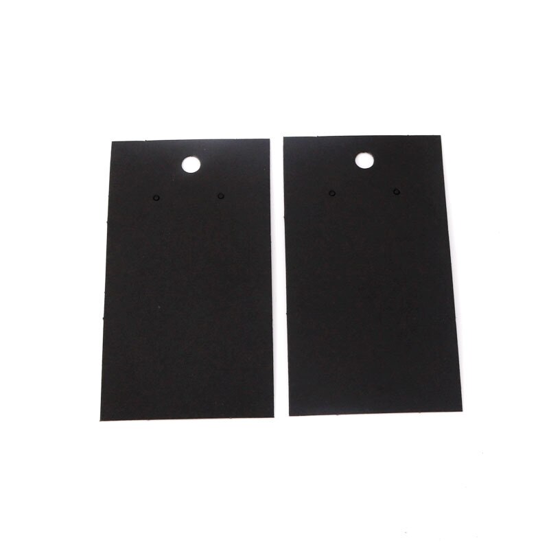 Royee 50 Pack Blank Kraft Paper Earring Display Cards - 1.38 X 1 Inch With Holes For DIY Jewelry Making - View #12