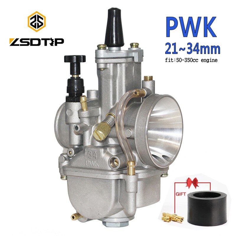 ZSDTRP Motorcycle 4 stroke KOSO ZSDTRP KEIHIN OKO 24 26 28 30 32 34 mm Carburetor With Power Jet Fit Race Scooter ATV UTV
