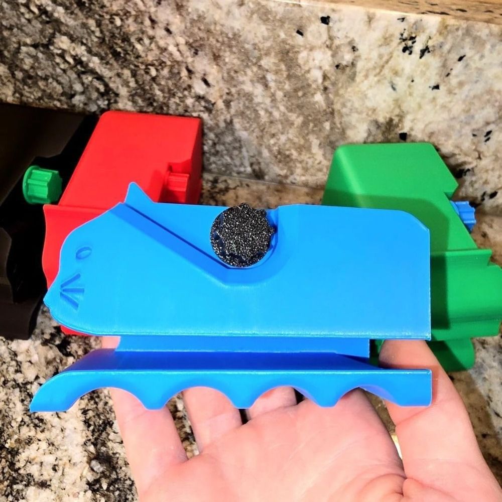 Handheld Cutting Tools Cardboard Cutter for Cat Scratchers Cute 3D Printed Card Board Cutter Portable