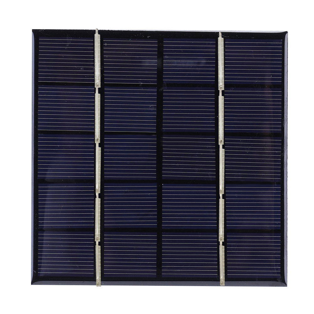3W 5V Solar Panel Photovoltaic Cells Phone Power Bank for Solar Light for 3.7V Battery 3-5V Battery/Phone Charger