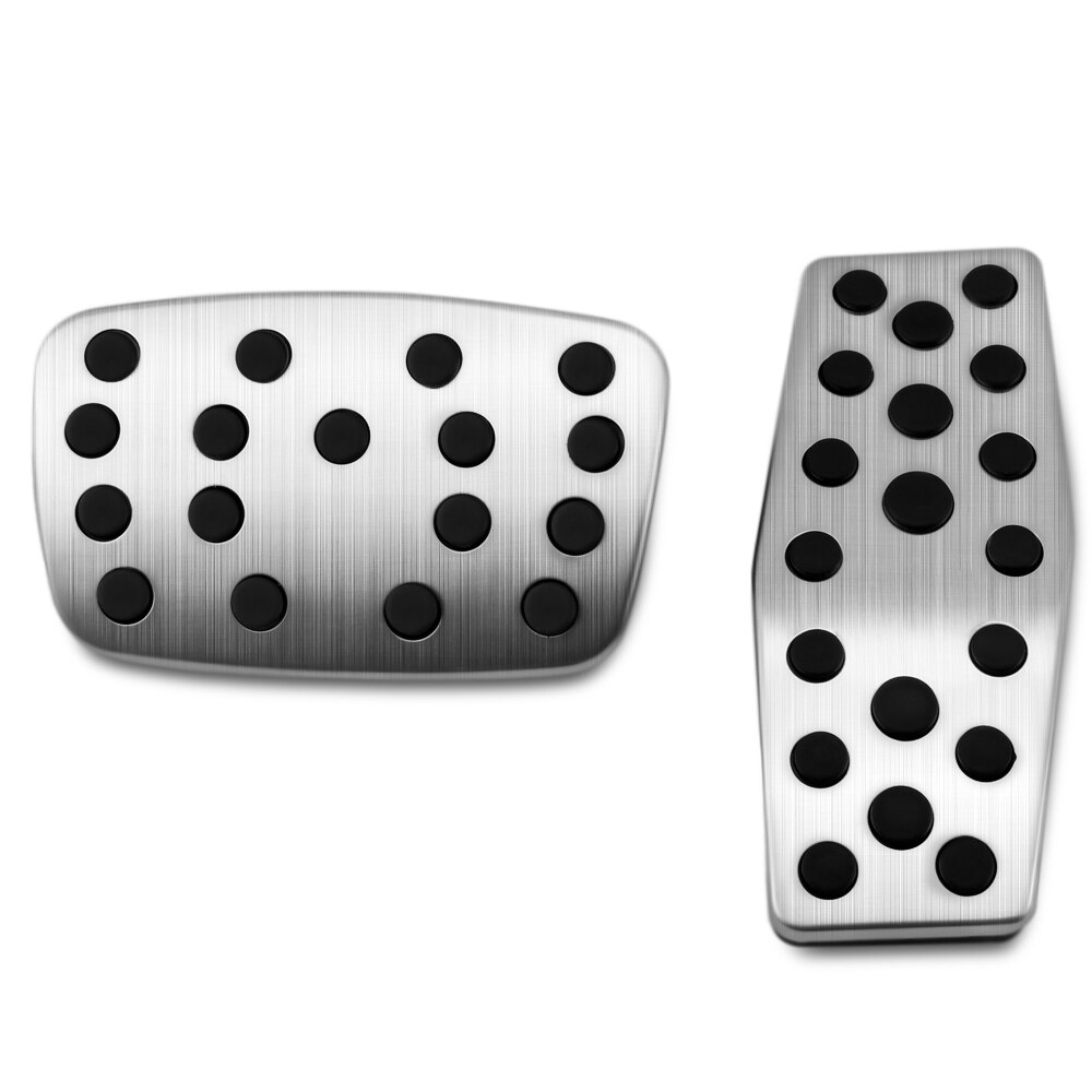 Aluminium pedaalbeschermers voor chevrolet cruze trax malibu voor opel mokka astra j insignia: Geen clip voor bij