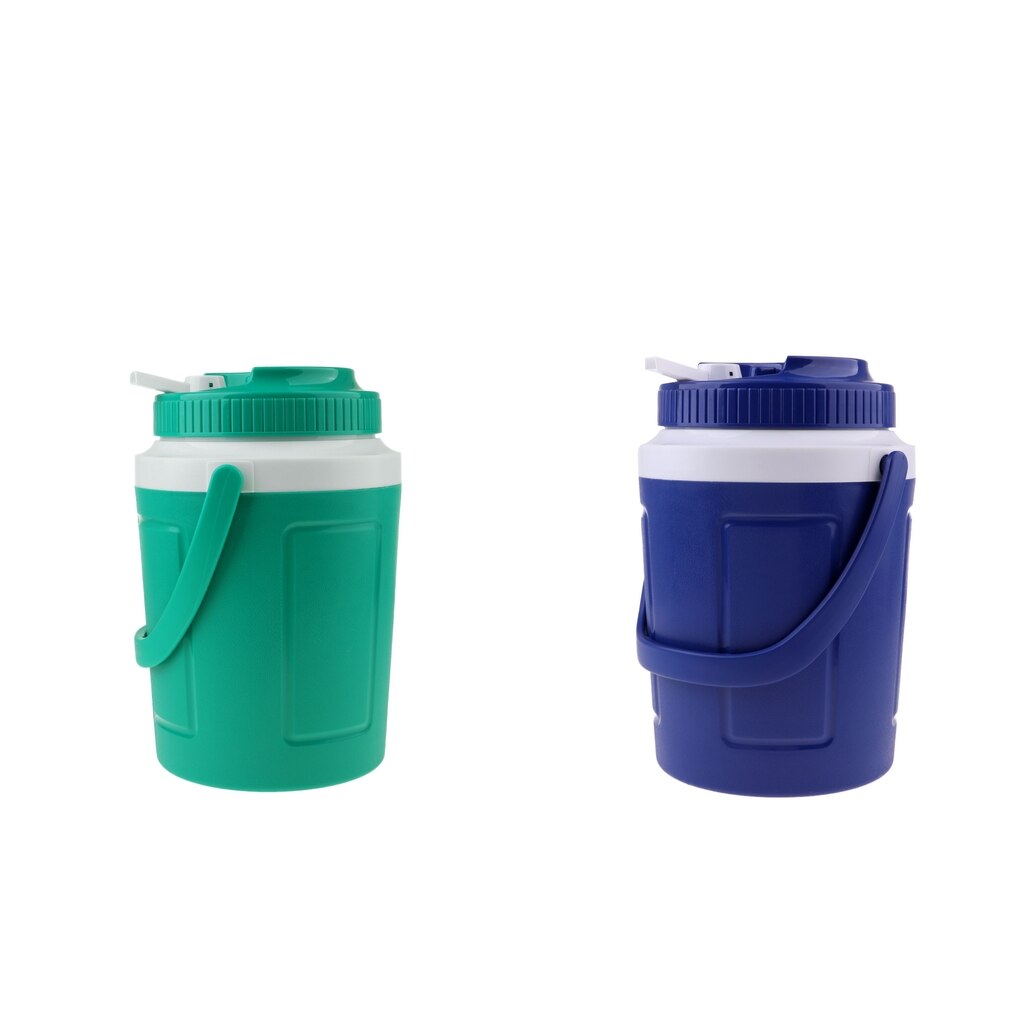 Insulated Party Bucket Ice Cooler Ice Bucket with Leakproof Lid and Handle for Outdoor Camping