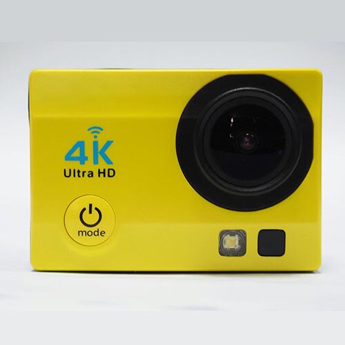 H8 Wifi 4K Action Camera Sport Professionele Onderwater Waterdichte Camera 4K Full Hd 1080P Outdoor Fietsen Duiken camera: Yellow