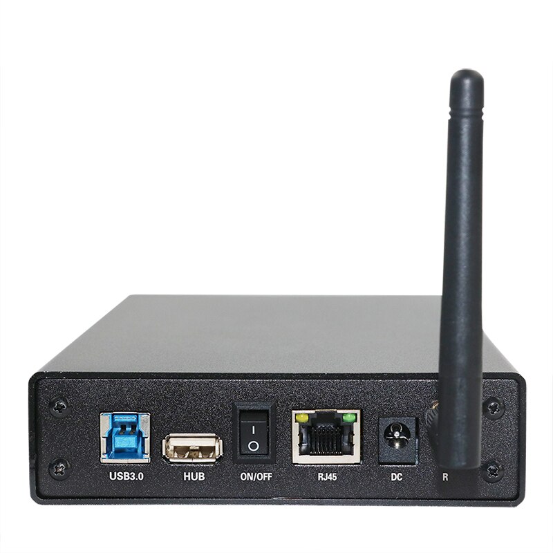 Blueendless-carcasa de disco duro externo Rj45, caja de disco duro externo Nas, antena Wifi inalámbrica, Wifi, Sata, Usb 3,0, interfaz Hdd, caja Hdd de aluminio Hdd 3.