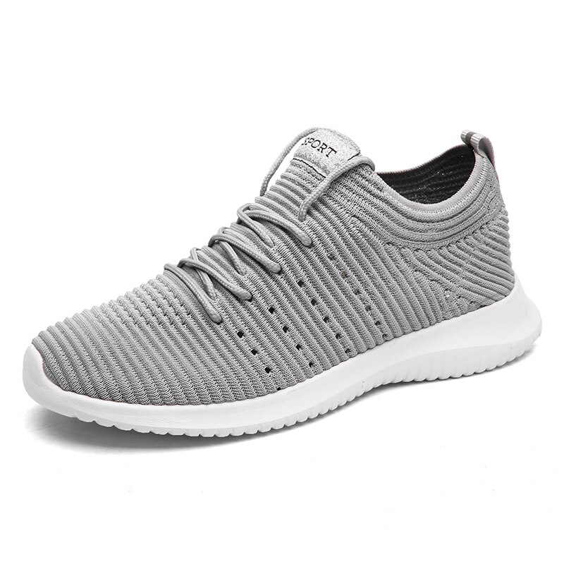 Herbst Tennis Schuhe Heißer Günstige Wandern Sport Schuhe Atmungsaktiv hombre Zapatillas Athletisch Joggen Trainer Tenis Masculino: Grau / 10