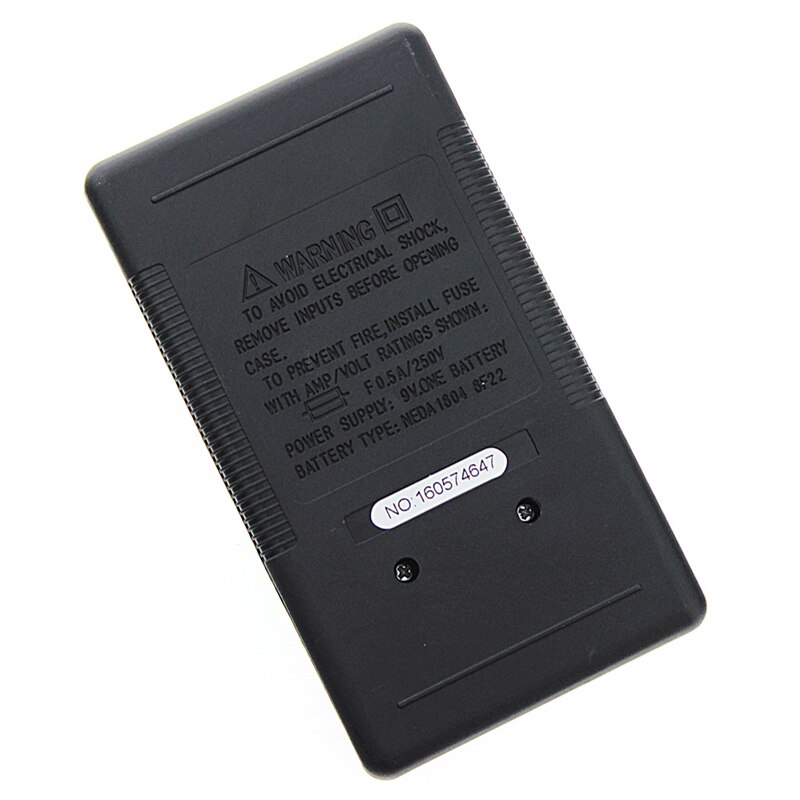 DT832 Digital Multimeter LCD DC AC Voltmeter Ammeter Ohm Tester