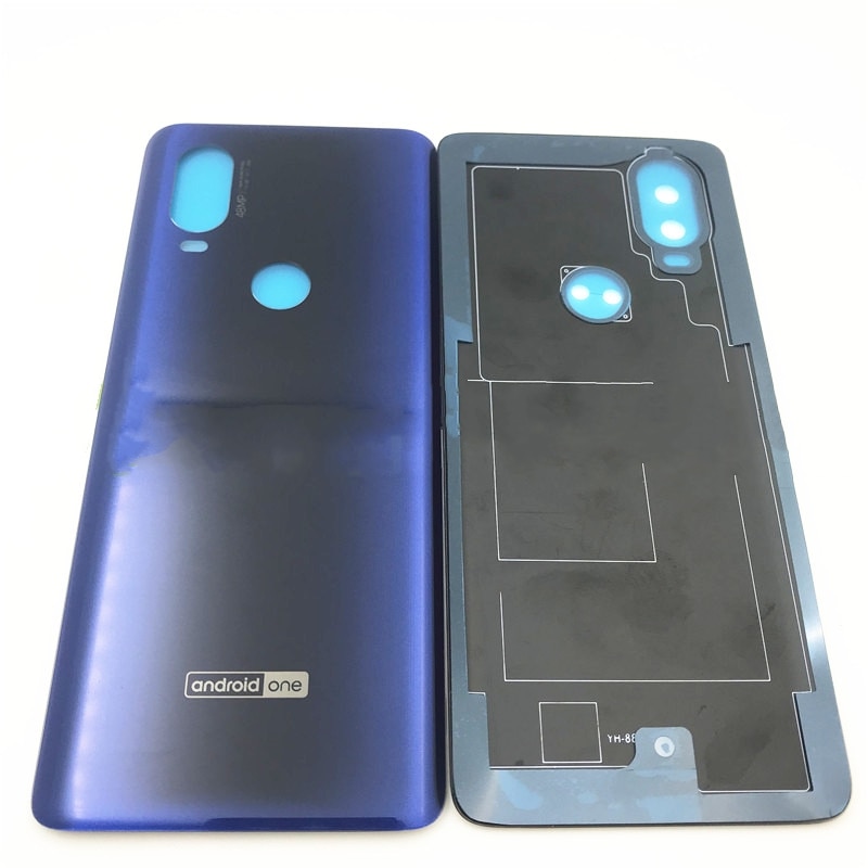 Glass Battery Door Back Cover Housing Case For Motorola One Vision P50 XT1970 Battery Cover For Moto One Vision Battery Cover