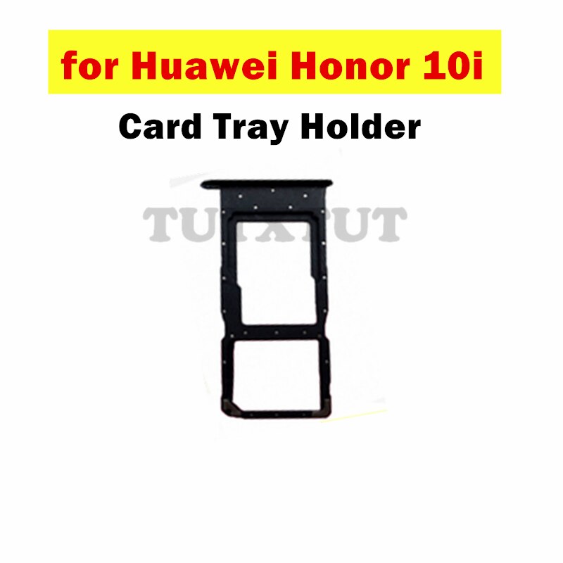 Voor Huawei Honor 10i Kaart Lade Houder Sim Card Sd Card Slot Houder Adapter Voor Huawei Honor 10i Reparatie Reserveonderdelen onderdelen