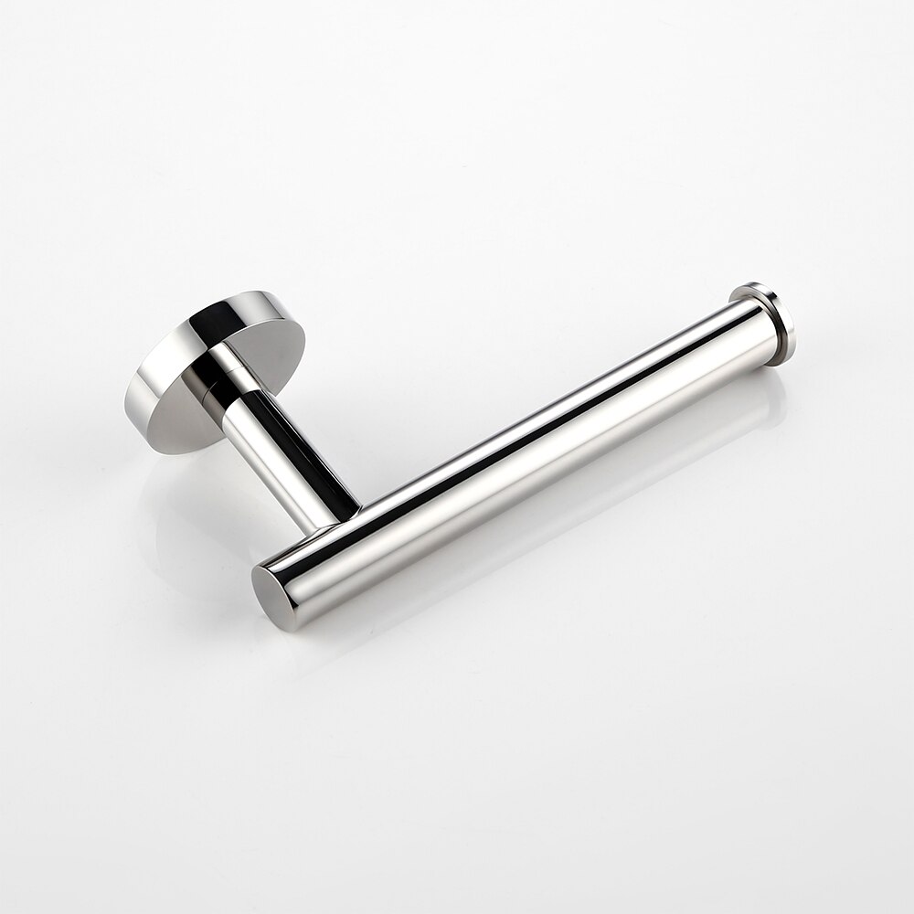 BagnoLux Edelstahl Chrom SchöNe Zauberstab Haken Wc Papier Halfter Handtuch Ring Bar Selbst-Klebstoff Schlecht Zubehör