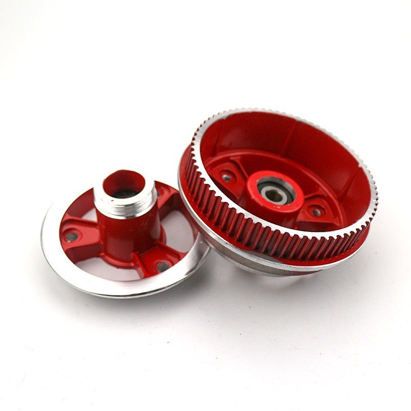 200x50 Tyre Inflation Electric Vehicle Aluminium Alloy Wheel Pneumatic Tire FOR Electric Scooter Tyre Wheel Hub 8" Scooter: Front and rear hub