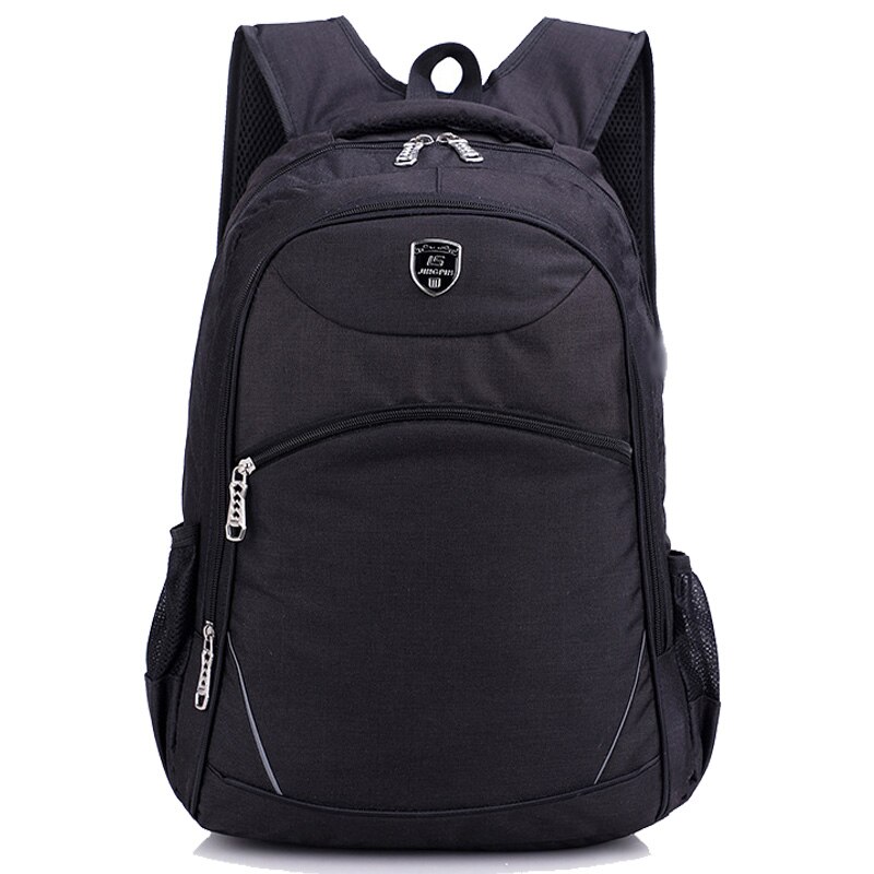 Chuwanglin Rucksack männer USB Ladung Rucksack lässig Laptop rucksäcke Geschäft Hochschule Schule Tasche reisetaschen K62001: Schwarz