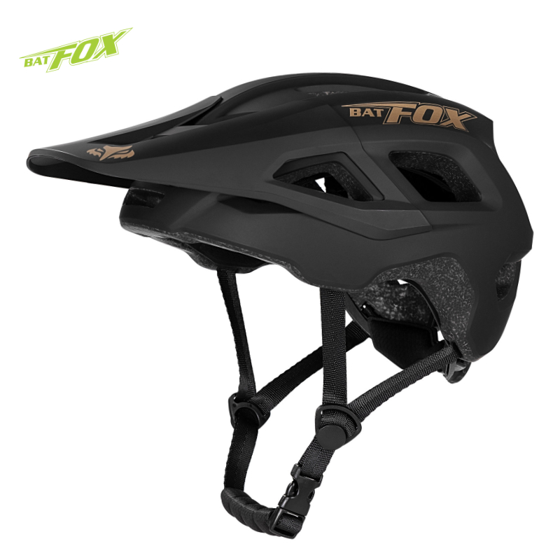 BATFOX casque de cyclisme intégralement moulé VTT visière casque de vélo hommes femmes casco bicicletas hombre vtt casques: l / Bourgogne
