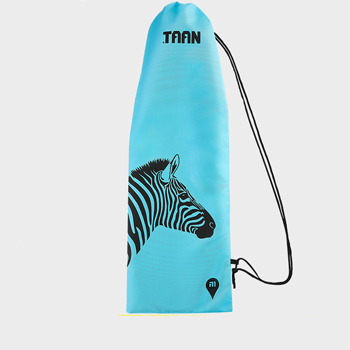 Przenośna torba na rakietę robić badmintona, plecak robić squasha, wodoodporny, ze ściągaczem, robić ćwiczeń na świeżym powietrzu, dla obu płci, 1-2 rakiety: Błękitny