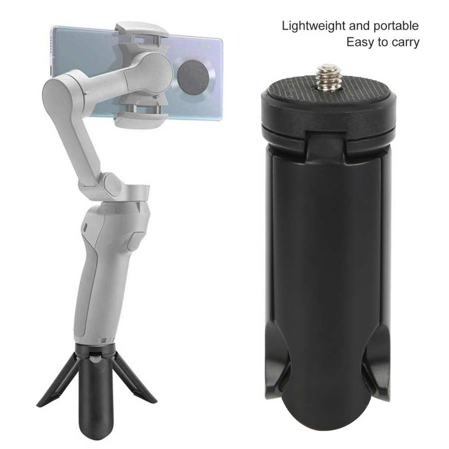 Camera Stabilizer Smartphone Desktop Mini Tripod Stand for Selfie Stick Monopod Stablizer with 1/4in Screw Camera Supply