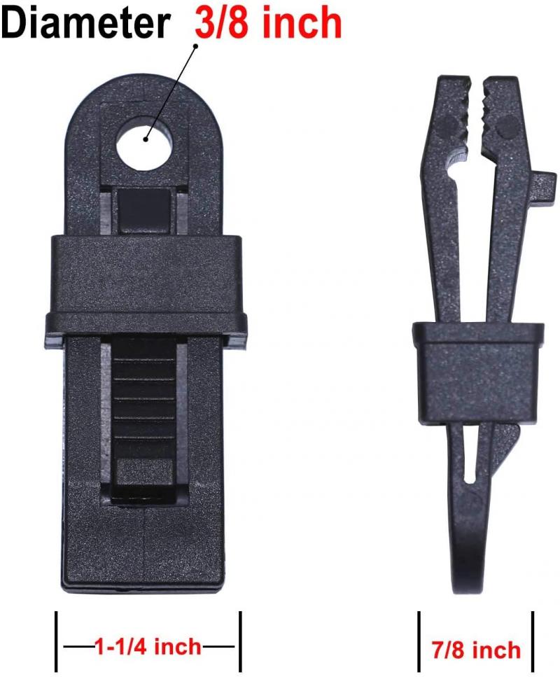 10/1Pcs Tent Luifel Clip Outdoor Wind Touw Klemmen Luifel Wind Touw Clips Camping Tent Accessoires
