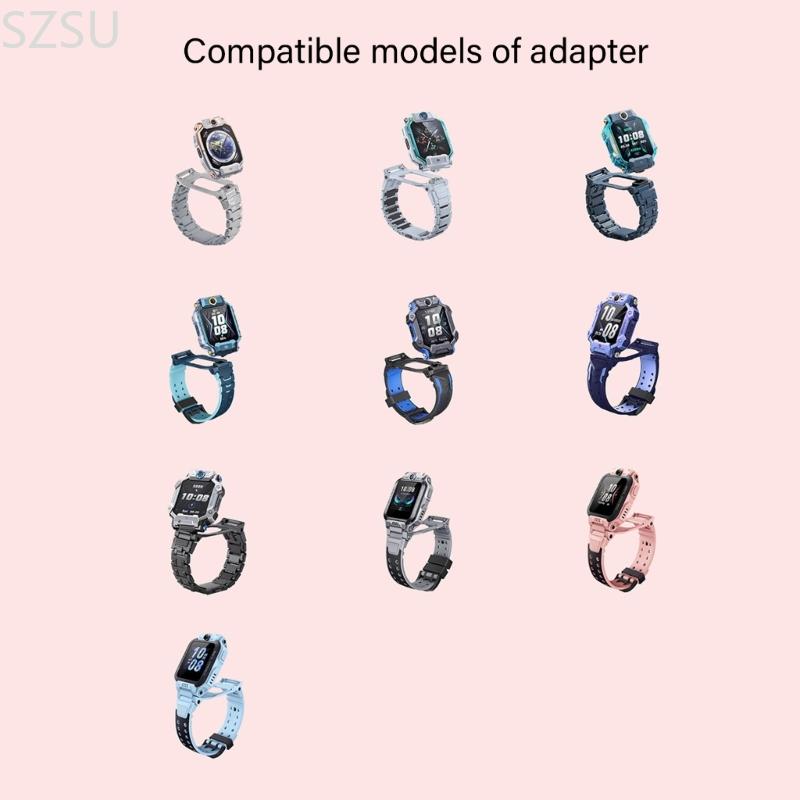 SZSU Wydajna magnetyczna głowica ładująca dla dzieci Smartwatch z bezpiecznym połączeniem