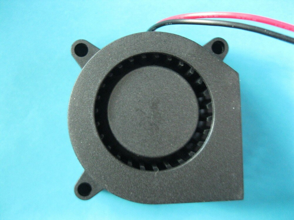 1 Pcs Brushless DC Blower Fan 24V 4020S 40x40x20mm 2 Wire Sleeve-bearing Black Color