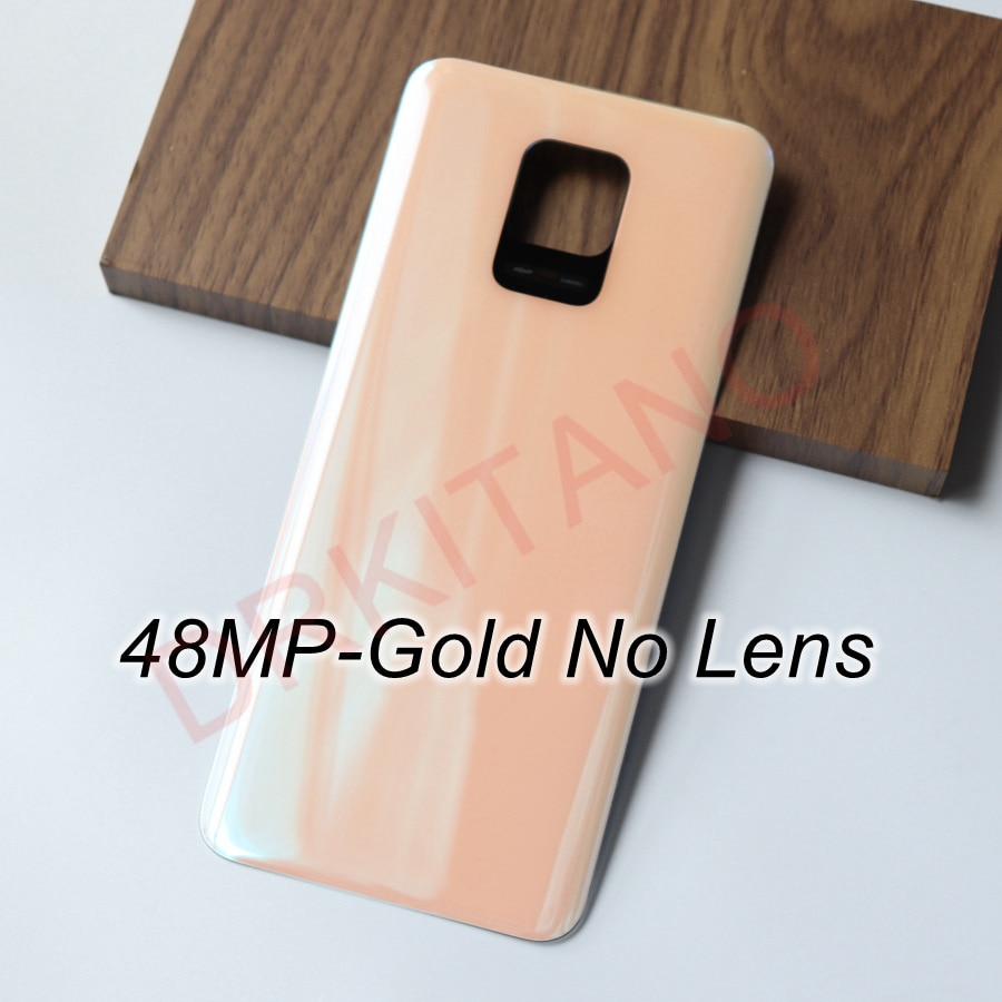 Back Glass Cover for Xiaomi Redmi Note 9 Pro 9S Battery Cover Rear Housing Door Glass Panel Case for Redmi Note 9S Battery Cover