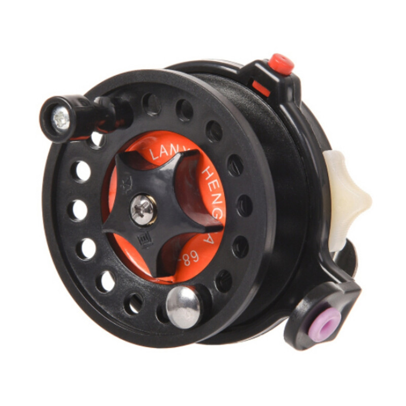 Winter Ijsvissen Rollen Kogellagers Rollen Mini Vissen Reel Karpervissen Outdoor Vis Brake Handvat Front Reel Tool