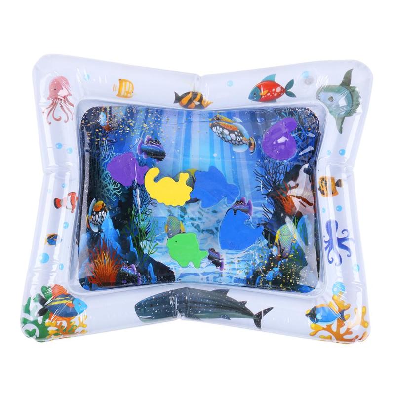 Colchoneta inflable de actividades para bebés, colchoneta de agua para niños, colchoneta de verano para natación, playa, gimnasio