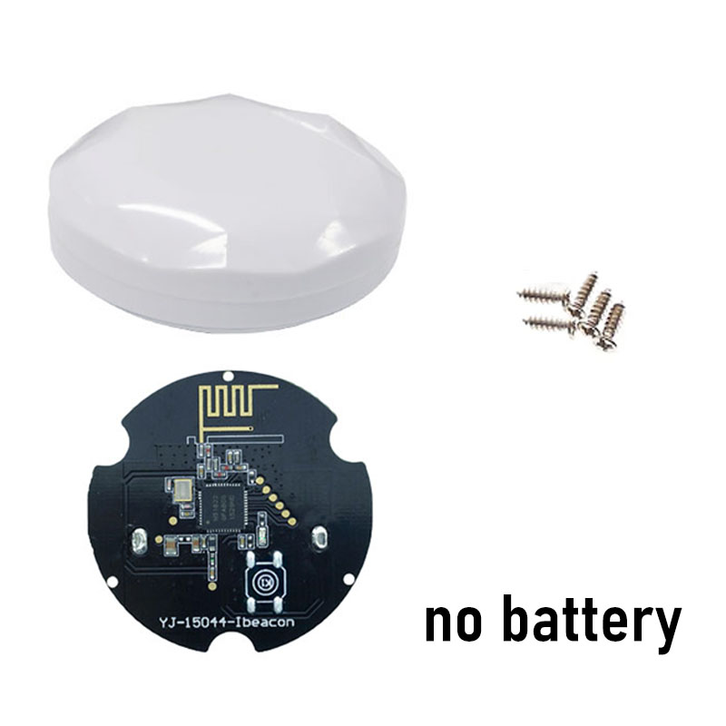 Holyiot iBeacon Bluetooth nRF51822/nRF52810 Module 4.0 BLE Beacon Indoor Positioning Low Power Consumption Waterproof With Case: Gold