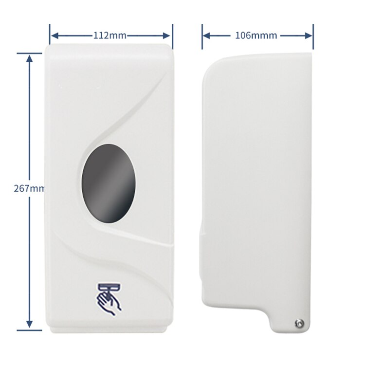 to France Automatic hand sanitizer sensor soap dispenser wall mounted automatic washroom sanitizer sensor